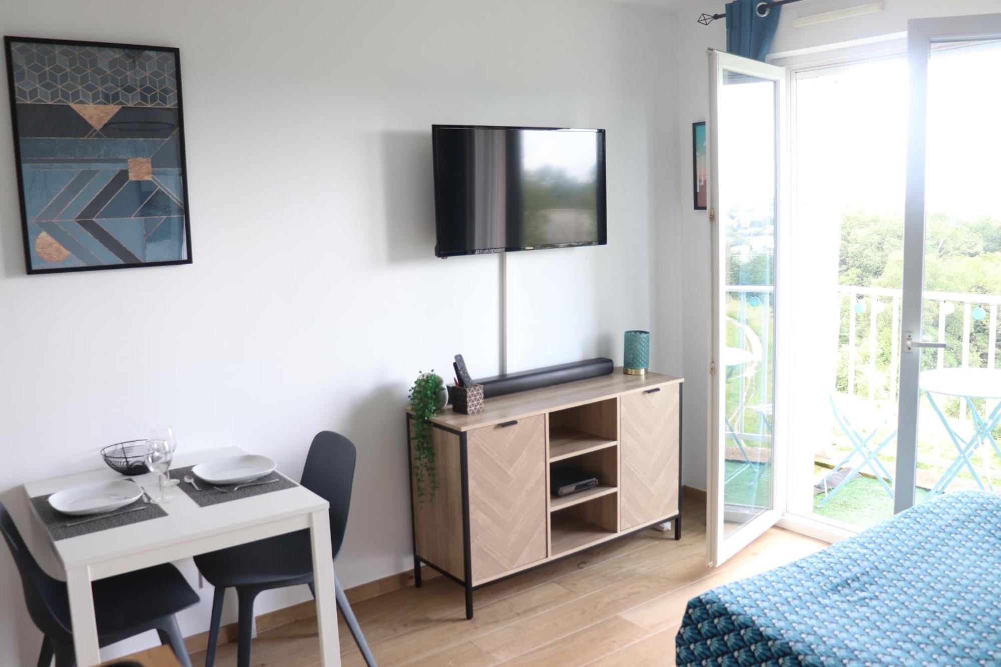 Apartmán Le Panoramique - Parking, Tram A, Netflix Cenon Exteriér fotografie